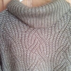 a new day Khaki Cowl Neck Sweater